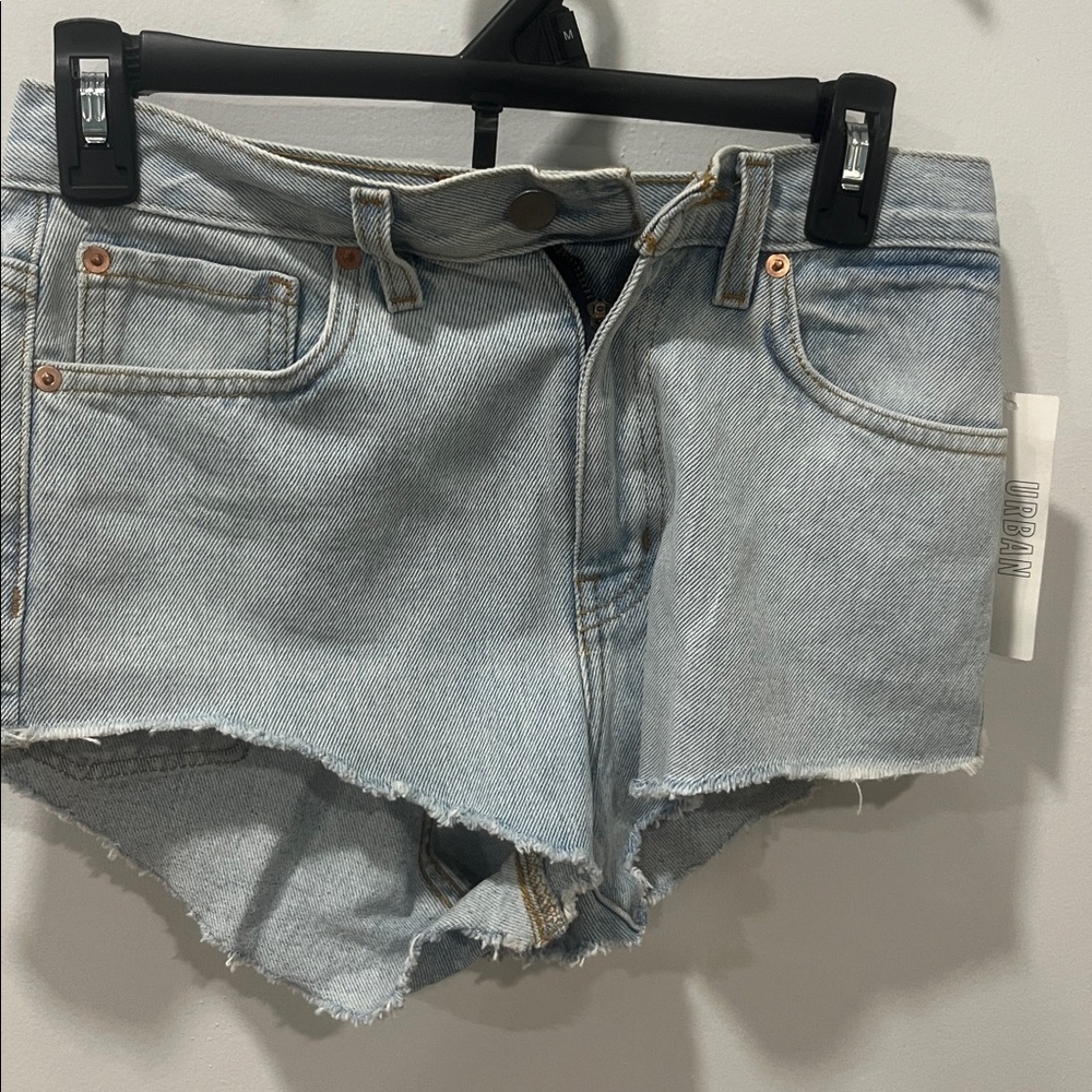 BDG Light Blue Jean Shorts
